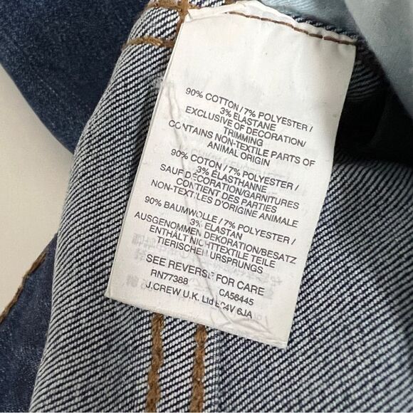10" High-Rise Skinny Jeans: Drop-Hem Edition 25 Button Fly Magic Pockets $135 - Picture 10 of 14